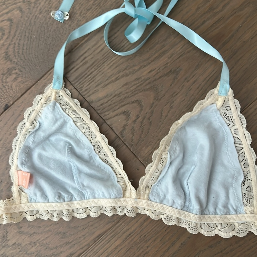 2sets - Soft cotton triangle bra and panty - Picture 9 of 15